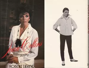 JOAN COLLINS - UNA BIOGRAFÍA de ROBERT LEVINE edición tapa dura del Reino Unido 1985 - Imagen 1 de 1