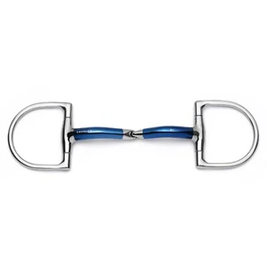 Cavalon Hunter D-Ring Bloccaggio Singolo Giunto Snaffle Bit Ferro Dolce - Foto 1 di 4