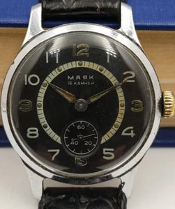 Soviet Vintage Watch Pobeda Kama 2602 1958s Mechanical Men's USSR Serviced - Picture 1 of 12