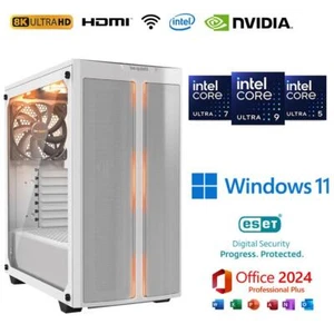Gaming PC Intel Ultra 7 265k RTX 5060TI 2000GB SSD 2TB HDD 128GB RAM Windows11 w - Bild 1 von 9