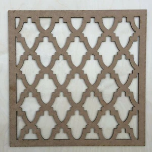 Radiator Cabinet Decorative Screening Square Radiator Grille MDF 3mm and 6mm P78 - Picture 1 of 2