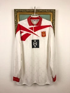 Vintage 90's Liverpool Special Football Shirt Long Sleeve Soccer Rare Size XXL - Picture 1 of 12