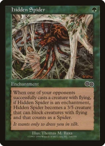 4x Hidden Spider - LP - Urza's Saga - SPARROW MAGIC Magic Magic Magic - Imagen 1 de 1