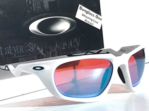 NUEVO Gafas de sol Oakley LATERALIS blanco mate PRIZM 9431-09 lente zafiro nieve - Imagen 1 de 20