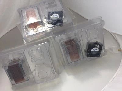 Intel A46002-004 60mm 12V 0.24A Heatsink and Fan 3-pin Sanyo Denki 109R0612B4061 - Image 1 of 4