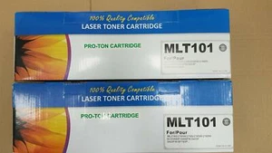 Paquete de 2 cartuchos de tóner MLT101 negros para Samsung (B11H/B05H/B07H) - Imagen 1 de 1