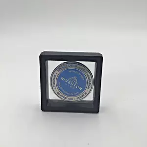 Vintage Riverton City Seal Collectible Coin State of Utah Settled 1865 USA - Picture 1 of 5