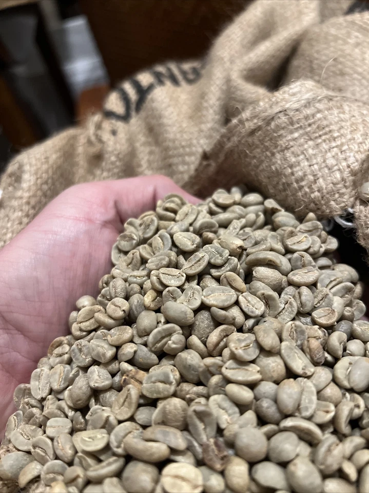 HAPPENSTANCE COFFEE COMPANY 4 LBS HIGH ALTITUDE PERUVIAN PERU UNROASTED GREEN COFFEE BEANS - ORGANIC Arabica