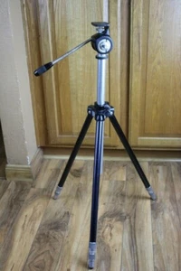 Vintage Super Quick-Set Tripod Model EK2 Tripod  (Elevator Husky II) - Picture 1 of 9