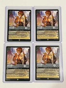 Disney Lorcana Shimmering Skies - Arthur #194/204 Legendary Regular/Non Foil (4) - Picture 1 of 4