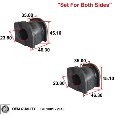 Front Stabilizer Bar Bushing Pair for ACURA MDX 2007-2020 ZDX 2010-2013 - Image 1 of 2