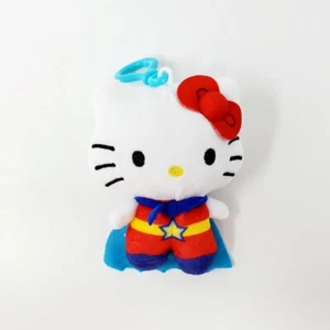 Sanrio Hello Kitty **SUPER HELLO KITTY** 4" MINI PLUSH CLIP New in Box - Picture 1 of 3