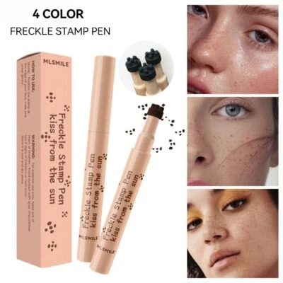 Natural Like Freckle Stamp Pen Quick Dry Waterproof Freckle Makeup Pen Women - Image 1 of 4