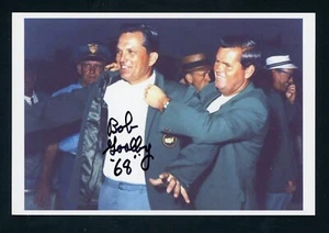 Bob Goalby DECEASED PGA Golf 1968 Masters Winner Signed 4x6 Color Photo G1375 - Picture 1 of 1