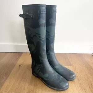 Hunter x Disney Mary Poppins Returns lange Gummistiefel blau Grafik 10 - Bild 1 von 12