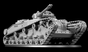 Acaske Incinerator Heavy Tank 28mm/32mm Tank kit proxy for Grimdark tabletop - Picture 1 of 2