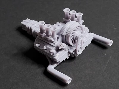 911 PORSCHE VELOCITY STACK 3D print 1:8 1:12 1:18 1:24 JPGM Tamiya Revell Alpha - Image 1 of 4