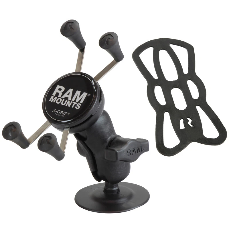 RAM Mount X-Grip Adhesive Base Short Arm Smartphone Mount RAP-B-378-A-UN7U - Image 1 of 1