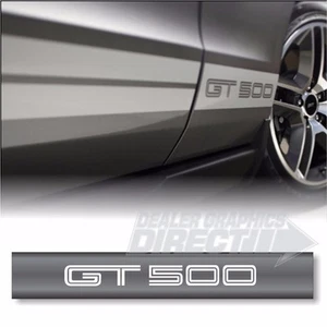 Ford Mustang Modern GT500 Rocker Panel Factory Style Stripes Graphics - Picture 1 of 8