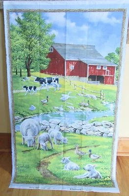 1 Maravilloso Panel de Tela para Colgar en Pared "Primavera Adelante" Algodón Acolchado Artesanía Foto 1 de 3