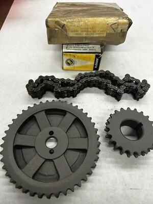 CONJUNTO DE TEMPORIZAÇÃO FIAT 124 SEDAN 1197cc 73mm OHV 1966-1969 50075S 3 PEÇAS - Imagem 1 de 2