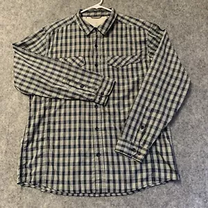 Royal Robbins Shirt Mens XL Multicolor Plaid Long Sleeve Button Up - Picture 1 of 20