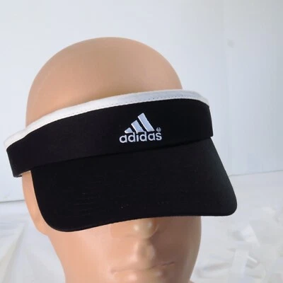 De colección Adidas Terry Tela Forrada Visera Para Mujer Negro Sombrero Talla Única 100% Algodón Gorra Foto 1 de 4