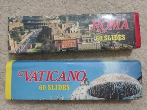 Roma Vaticano 60 diapositivas x 2, Roma Vaticano Italia recuerdo vintage - Imagen 1 de 4