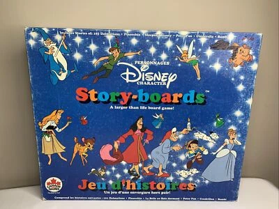 Disney Character Story Boards Vintage Board Game Rare Complete Bambi Cinderella - Image 1 of 4