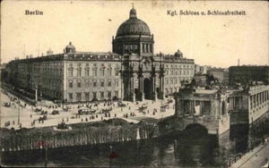 Feldpostkarte aus BERLIN 1. Weltkrieg Feldpost Stempel Geprüft Ü-Stelle POSEN - Picture 1 of 2