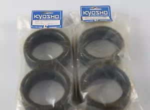 F3C5 Kyosho Vintage BSW-17 Micro Bloque Neumático Burns Inferno x2 Nuevo en Paquete Nuevo en Caja NUEVO - Imagen 1 de 3