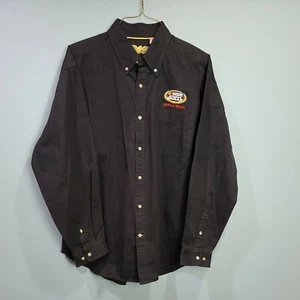 Vintage Eagle Dry Goods Nascar Sports Grille Black Shirt XL Myrtle Beach SC - Picture 1 of 6