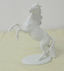deco Porzellan Figur steigender Hengst Sammlerstück von Kaiser , limitiert - Bild 1 von 6