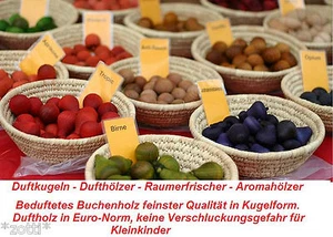 Duftholz Duftkugel Dufthölzer Duftkugeln Raumerfrischer Aromahölzer * - Picture 1 of 14