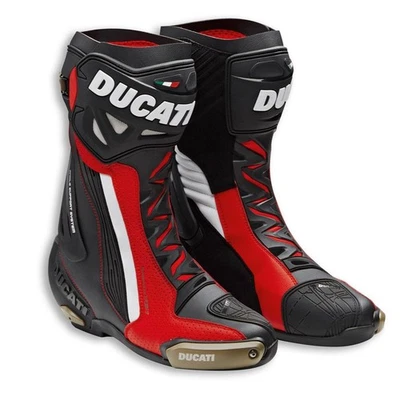 Stivali Moto Racing Originali Ducati Corse V5 Air Black/Red 9810709 - Imagen 1 de 3