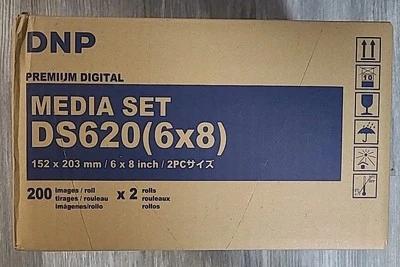 DNP DS620 6x8  Media Kit (DS6206X8), 2 rolls per box - Image 1 of 4