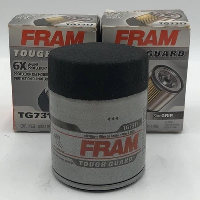 FRAM Tough Guard TG7317 Engine Oil Filter for PF1089 L688 HM3675 D52932 qz - Image 1 of 4