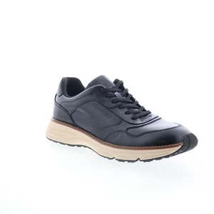 Rockport Weston Mens Black Leather Lace Up Lifestyle Sneakers Shoes - Picture 1 of 8
