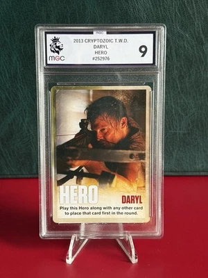 2013 CRYPTOZOIC CROSSBOW KING DARYL DIXON HERO CARD NORMAN REEDUS WALKING DEAD - Image 1 of 2