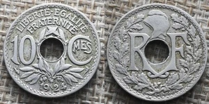 Coin France - 1924 Corne d'abondance - 10 centimes Lindauer Cupronickel (N1249) - Picture 1 of 3