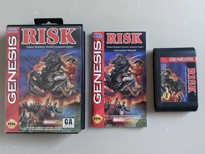 Risk, Sega Genesis Megadrive, NTSC Complete - Picture 1 of 10