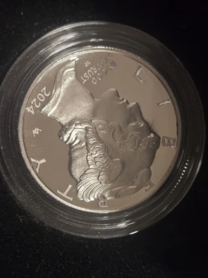 American Palladium Eagle 2024 1 oz en caja como nueva de Estados Unidos con certificado de autenticidad Foto 1 de 4