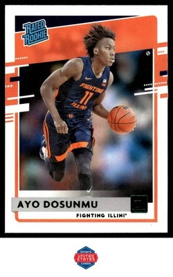 2021 Panini Chronicles Draft Picks #44 Ayo Dosunmu - Image 1 of 2