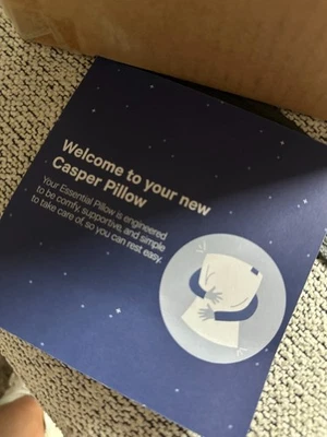 Casper New Cooling Essential Foam Pillow King Size NEW - Image 1 of 4