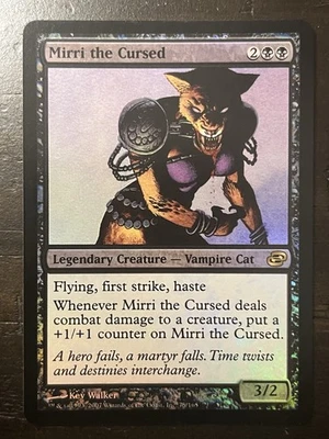 Mirri the Cursed - Foil Planar Chaos Magic mtg Light Play, English x1 - Image 1 of 2