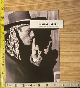 Lon Chaney Actor In Hat Side Profile Scene Black & White Book Photograph - Picture 1 of 1