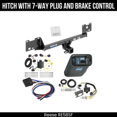 Control de freno Reese Hitch Tow PKG para receptor 15-22 Ram ProMaster City 44770 2" Foto 1 de 4