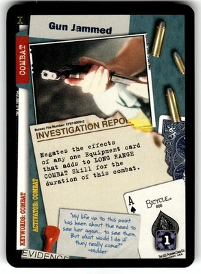 The X-Files CCG: The Truth is Out There Card C Gun Jammed - Image 1 of 4