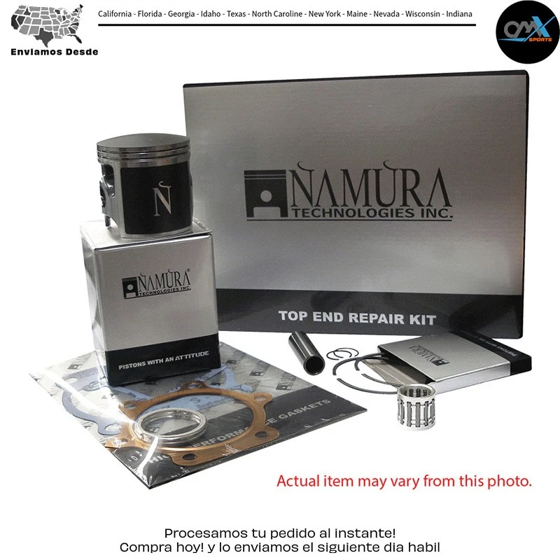 Top End & Piston NIKASIL CYL 46.96/+0.02  Honda CR80R 1992-2002 - Image 1 of 1