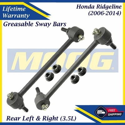 Barras estabilizadoras traseras engrasables MOOG OEM para Honda Ridgeline 2006-2014 3,5 L de por vida con Foto 1 de 4